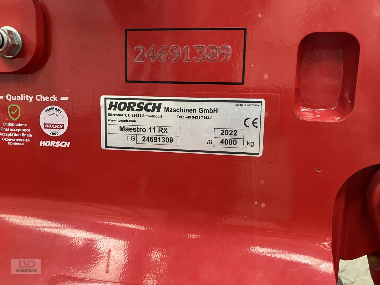 Drillmaschine du type Horsch Maestro 11 RX, Gebrauchtmaschine en Spelle (Photo 9)