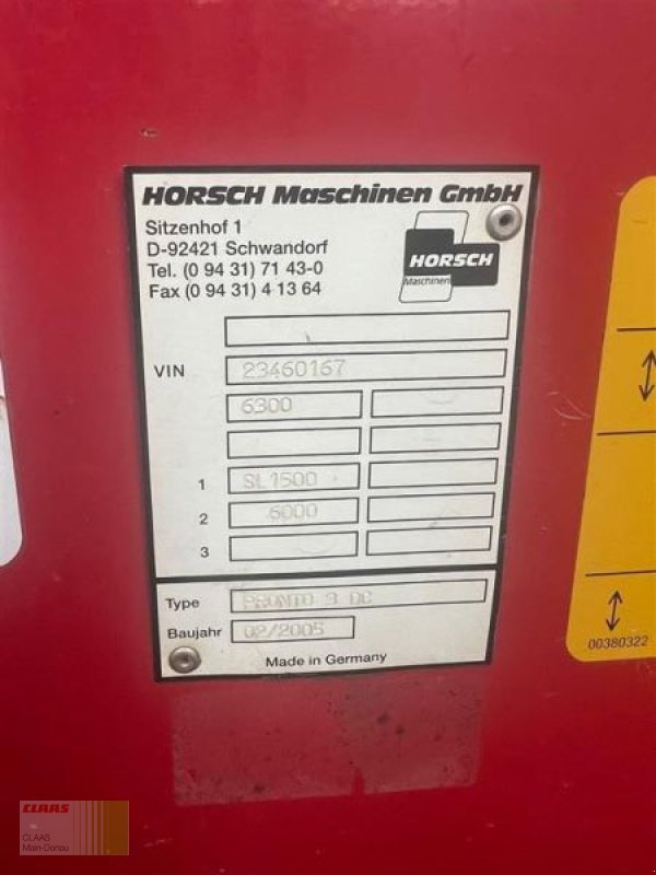 Drillmaschine του τύπου Horsch PRONOT 3 DC, Gebrauchtmaschine σε Schlüsselfeld-Elsendorf (Φωτογραφία 7)