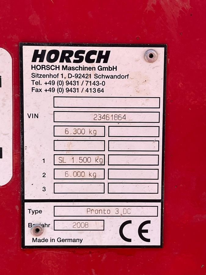 Drillmaschine typu Horsch PRONTO 3  DC, Gebrauchtmaschine w Hollenthon (Zdjęcie 4)