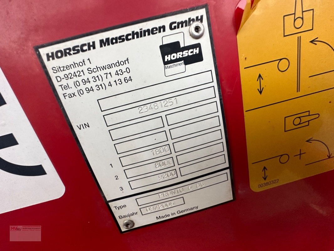 Drillmaschine типа Horsch Pronto 6 DC, Gebrauchtmaschine в Neubrandenburg (Фотография 5)