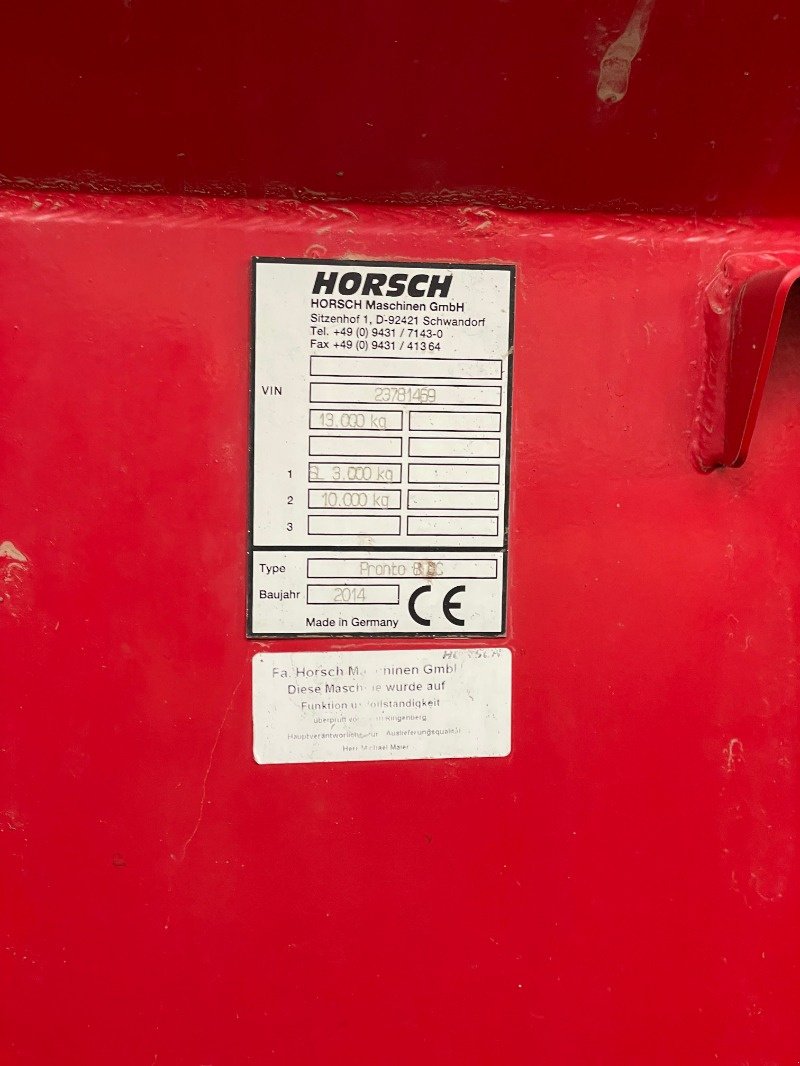 Drillmaschine del tipo Horsch Pronto 8 DC, Gebrauchtmaschine en Ebersbach (Imagen 17)