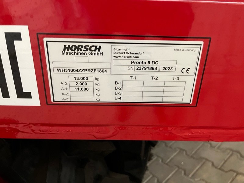 Drillmaschine Türe ait Horsch Pronto 9 DC, Neumaschine içinde Ebersbach (resim 8)