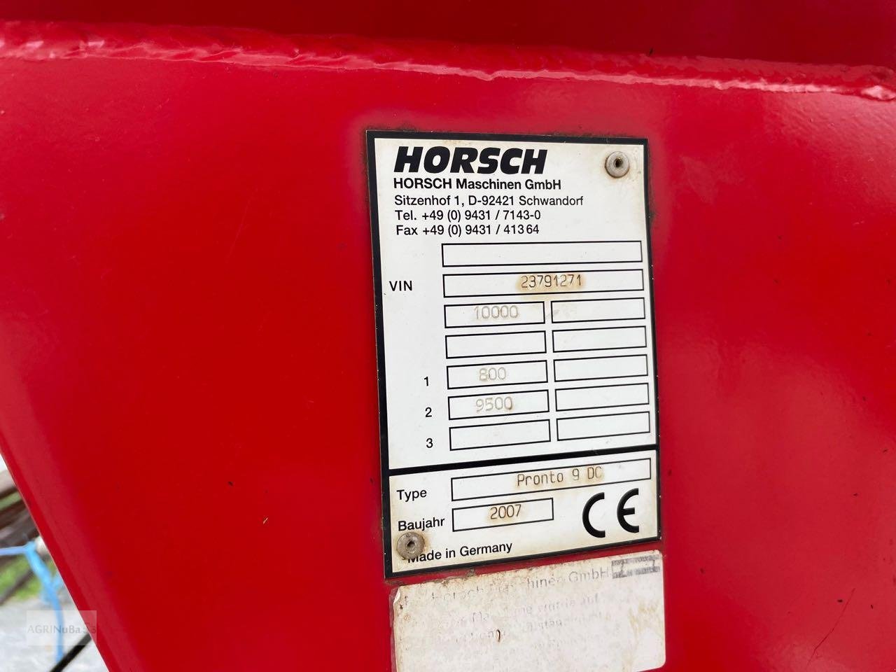 Drillmaschine типа Horsch Pronto 9DC, Gebrauchtmaschine в Prenzlau (Фотография 17)