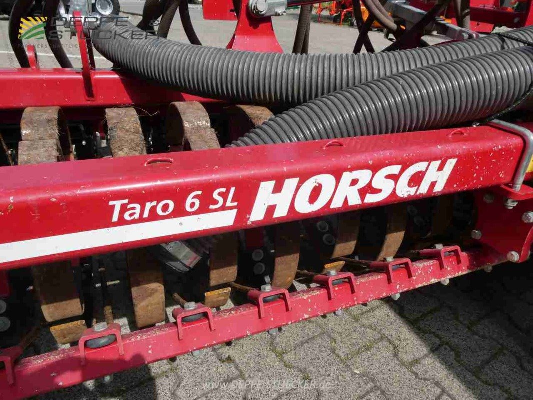 Drillmaschine des Typs Horsch Taro 6 SL mit Fronttank Partner 1600FT, Gebrauchtmaschine in Lauterberg/Barbis (Bild 14)