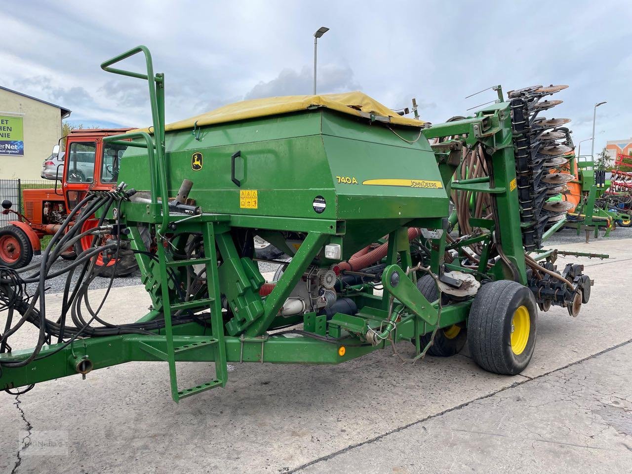 Drillmaschine typu John Deere 740 A, Gebrauchtmaschine w Prenzlau (Zdjęcie 1)