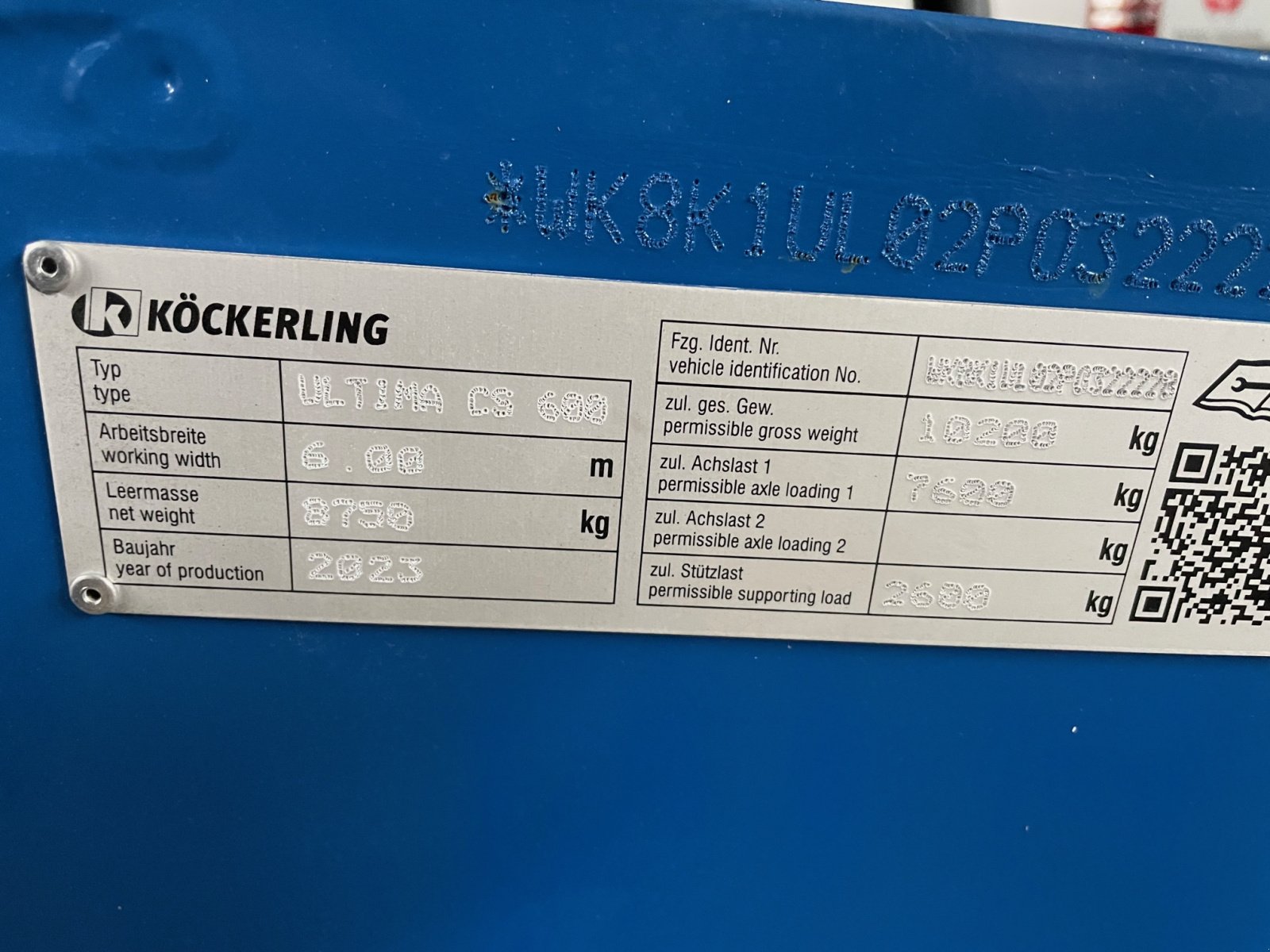 Drillmaschine typu Köckerling Ultima CS 600, Neumaschine w Ebeleben (Zdjęcie 11)