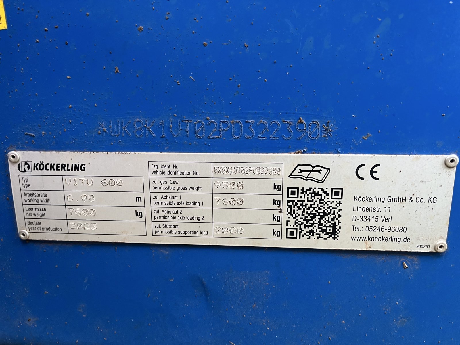 Drillmaschine del tipo Köckerling Vitu 600 Einfachdosierung, Gebrauchtmaschine In Tüttleben (Immagine 3)