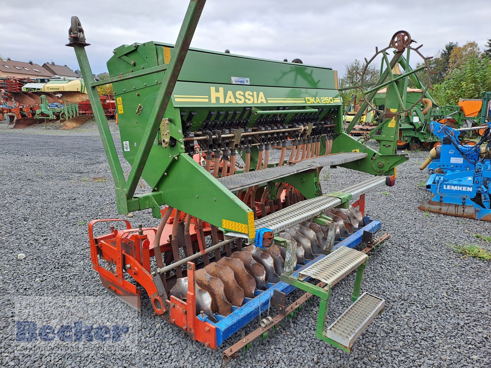 Drillmaschine typu Kuhn HR 250 & DKA 250, Gebrauchtmaschine w Weimar-Niederwalgern (Zdjęcie 3)