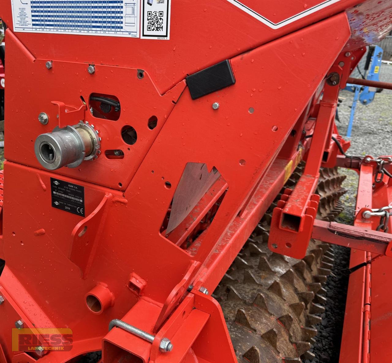 Drillmaschine del tipo Kuhn INTEGRA 3003  + EL 162-300 Zinkenrotor, Gebrauchtmaschine en Homberg/Ohm - Maulbach (Imagen 19)