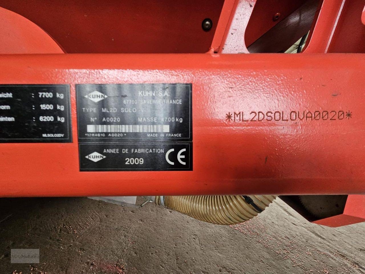 Drillmaschine des Typs Kuhn Moduliner ML 2800 2D Solo, Gebrauchtmaschine in Prenzlau (Bild 10)