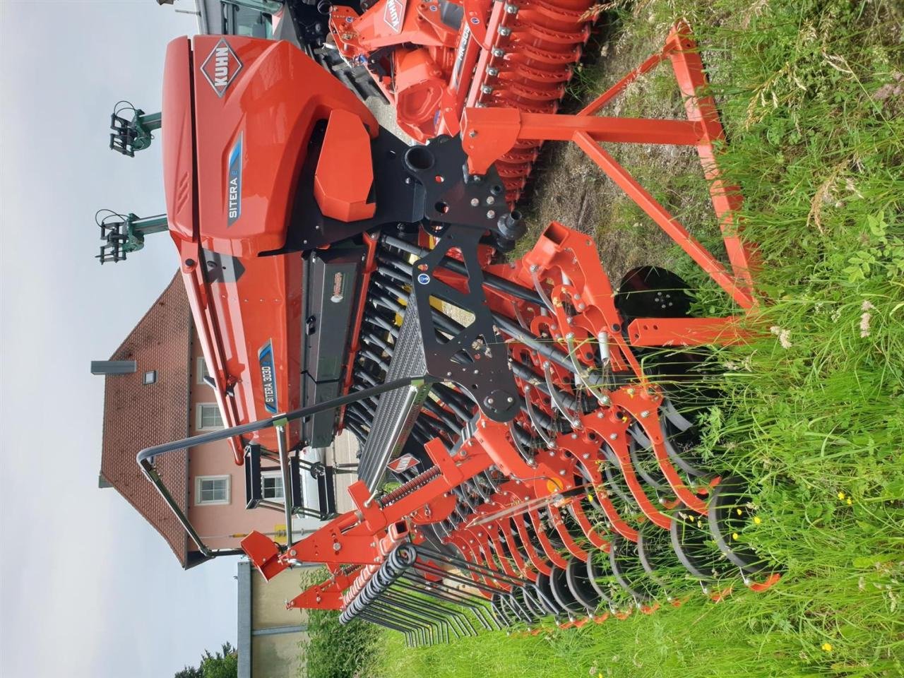 Drillmaschine Türe ait Kuhn Sitera3030 24E, Neumaschine içinde Schopfloch (resim 3)