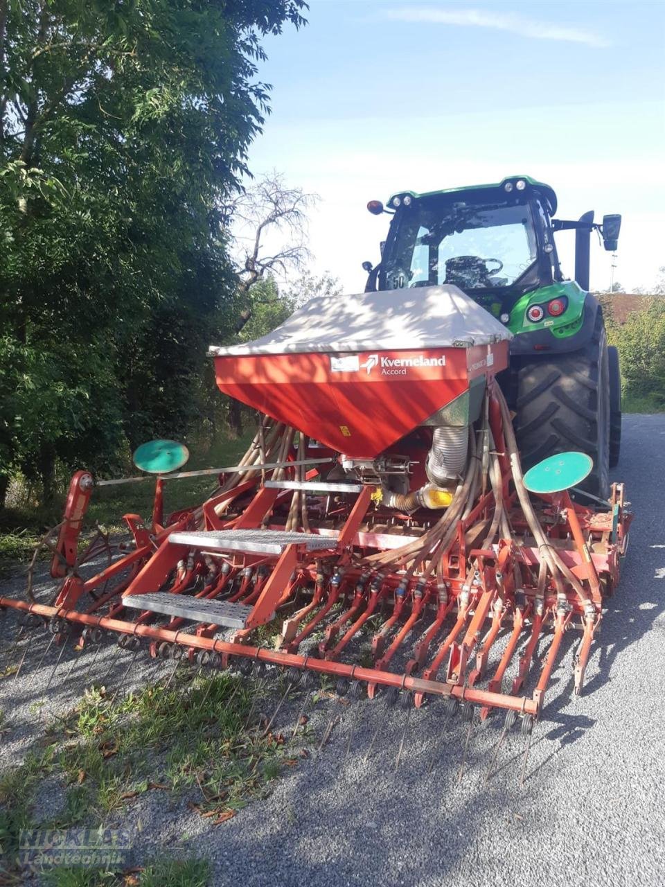 Drillmaschine van het type Kverneland DA, Gebrauchtmaschine in Schirradorf (Foto 3)