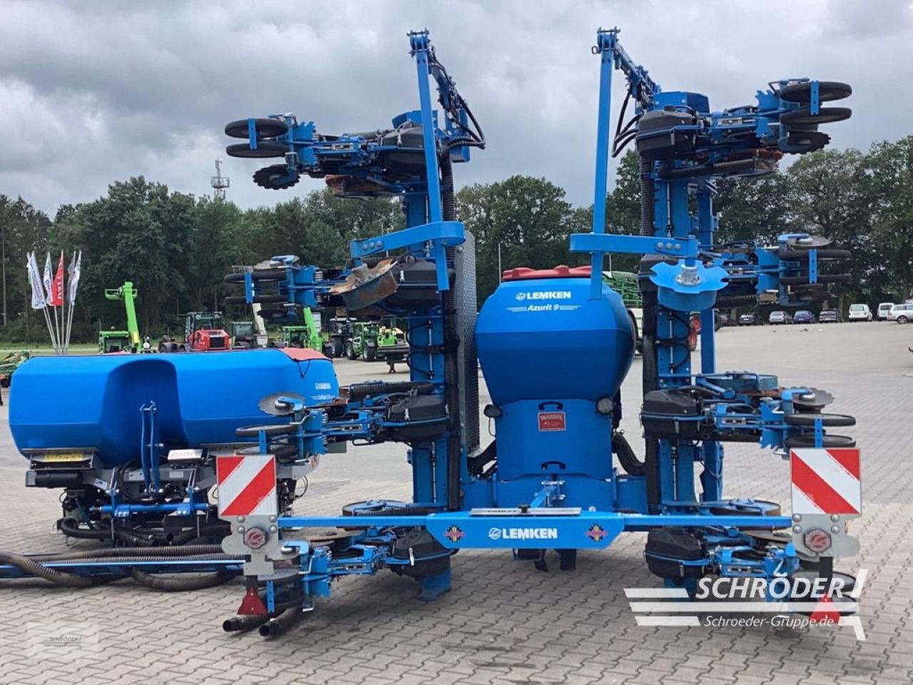 Drillmaschine от тип Lemken AZURIT 10 K 8 / SOLITAIR 23+/1900, Gebrauchtmaschine в Lastrup (Снимка 7)