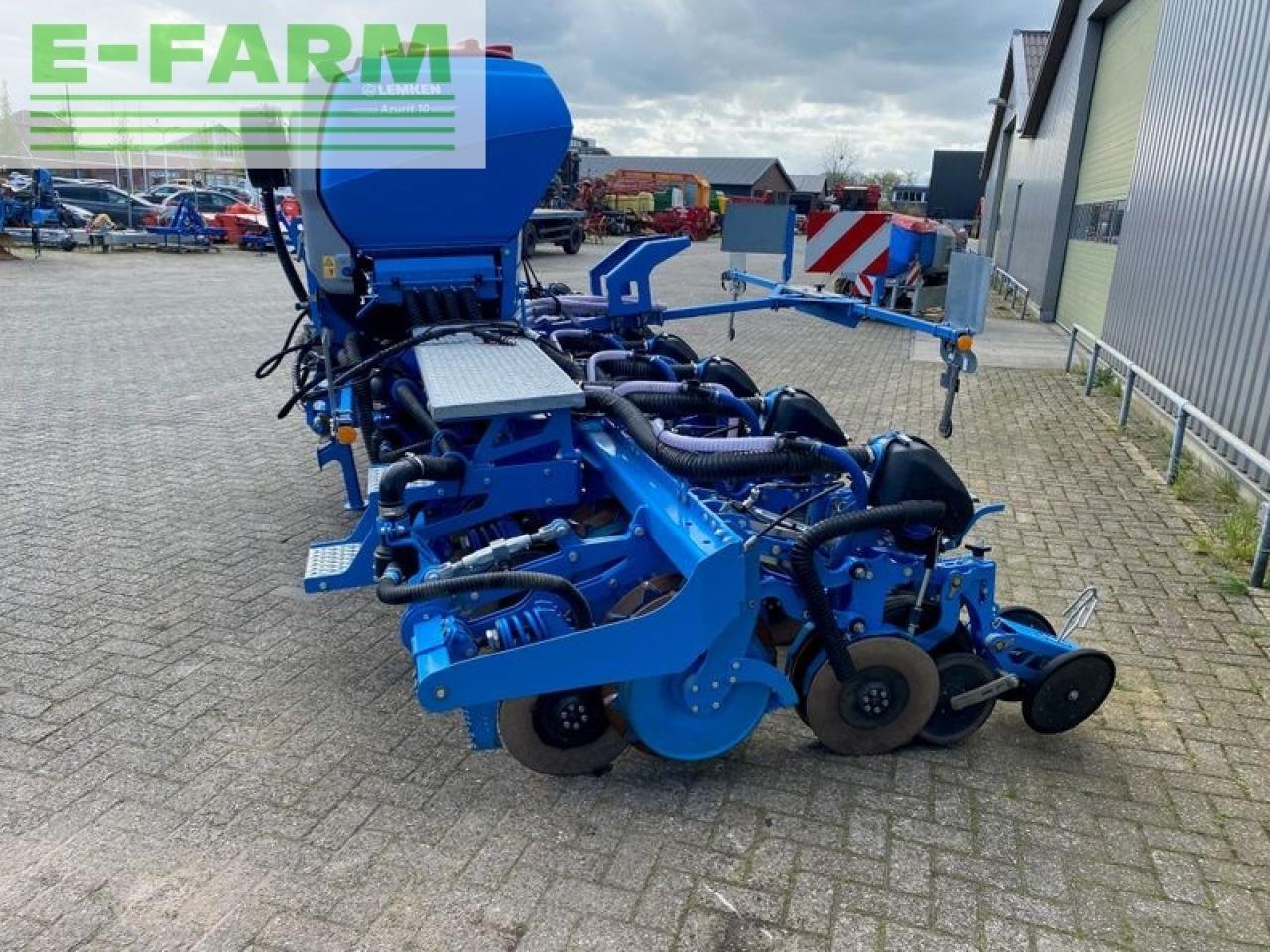 Drillmaschine typu Lemken azurit 10 k 8 + solitair 23 fronttank demo, Gebrauchtmaschine w gg VEGHEL (Zdjęcie 14)