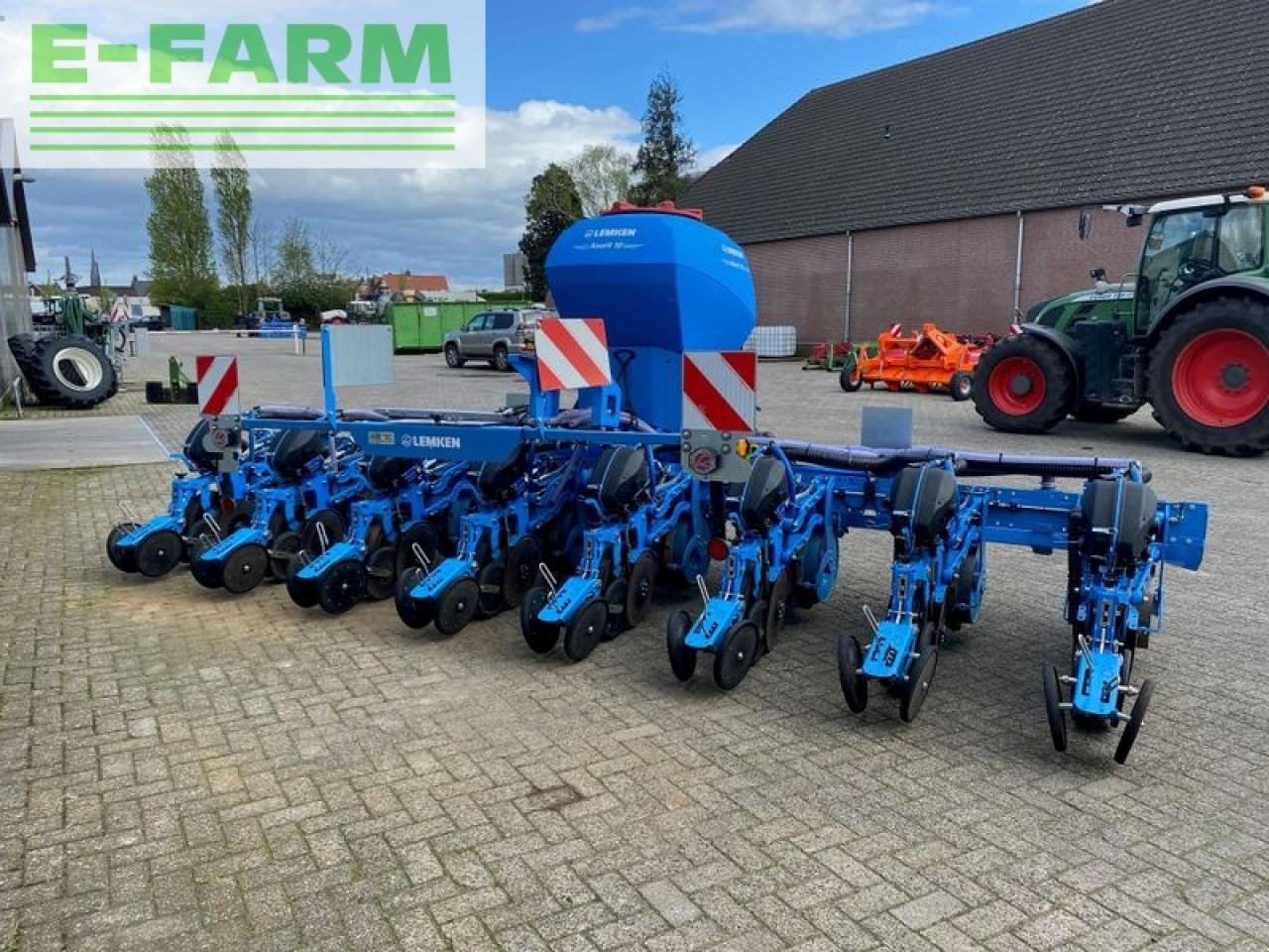 Drillmaschine typu Lemken azurit 10 k 8 + solitair 23 fronttank demo, Gebrauchtmaschine w gg VEGHEL (Zdjęcie 21)