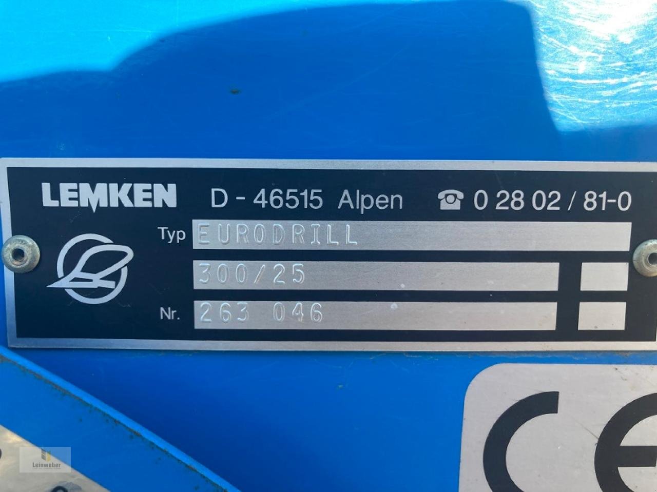 Drillmaschine tipa Lemken Eurodrill 300/25, Gebrauchtmaschine u Neuhof - Dorfborn (Slika 6)