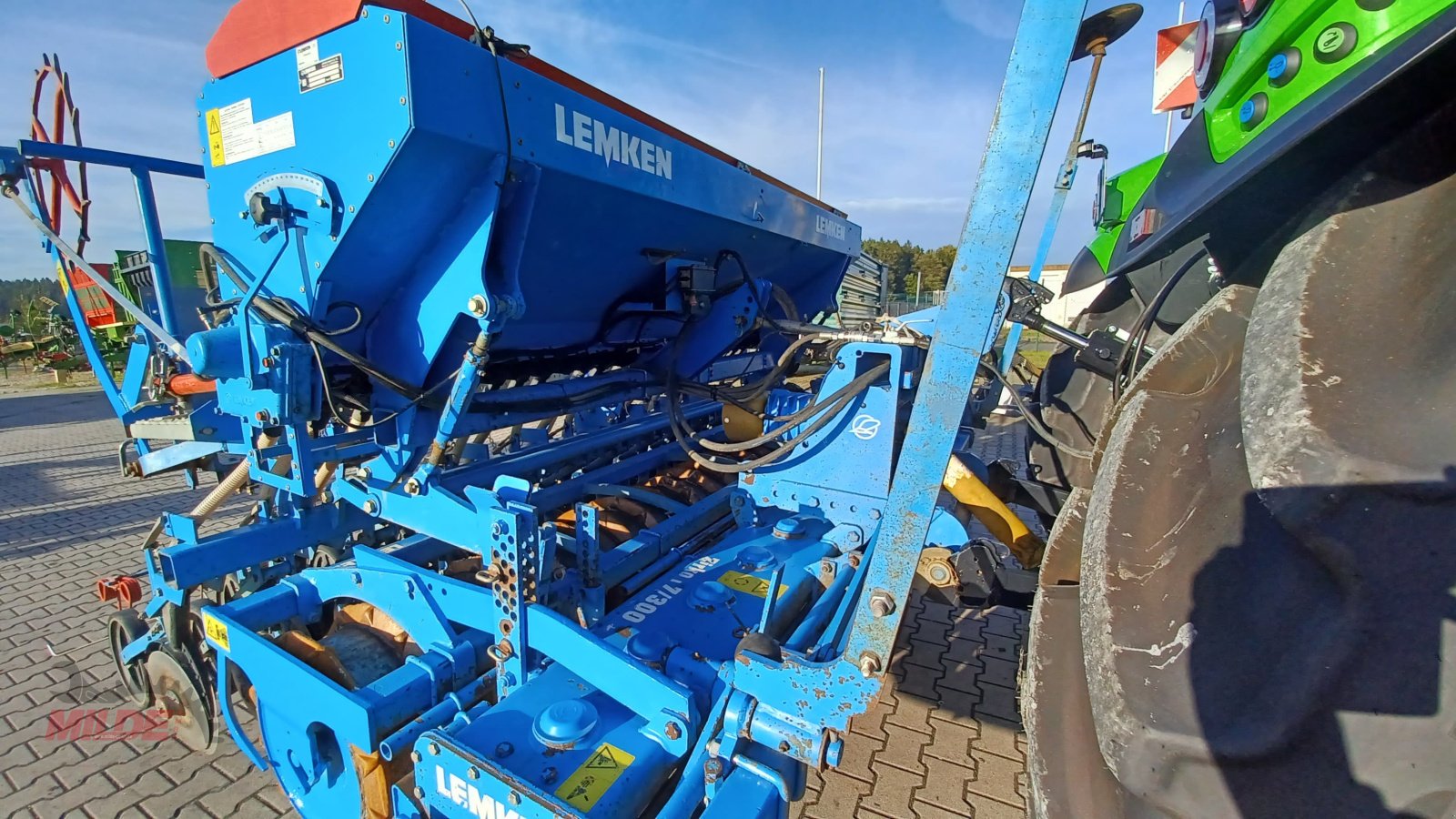 Drillmaschine Türe ait Lemken Saphir 7/300 + Zirkon 7/300, Gebrauchtmaschine içinde Creußen (resim 9)