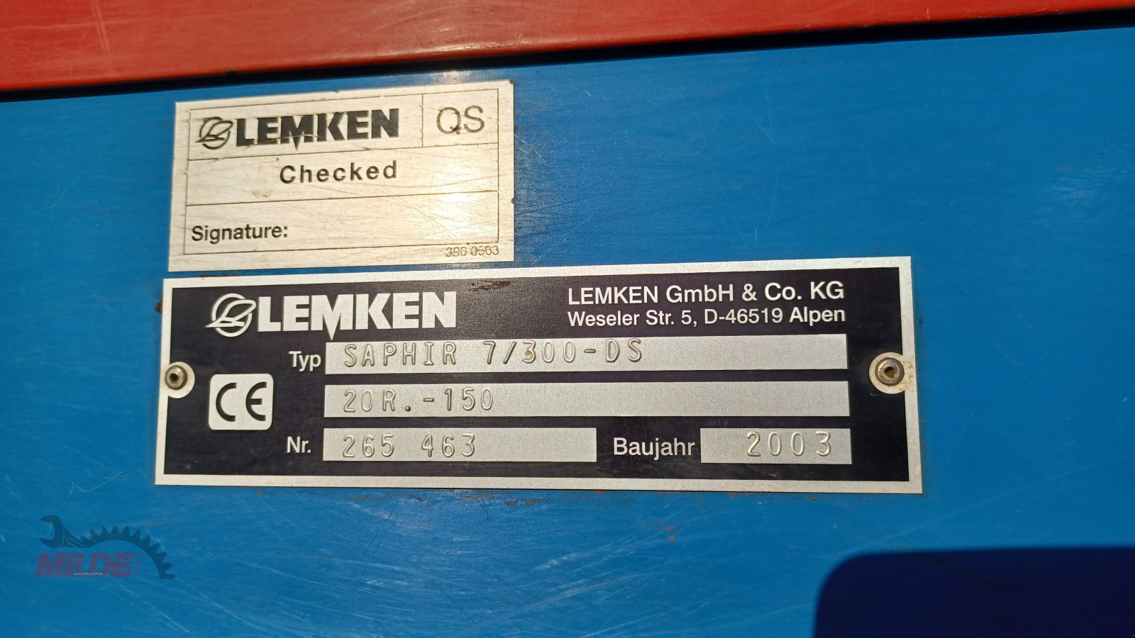 Drillmaschine des Typs Lemken Saphir 7/300 + Zirkon 7/300, Gebrauchtmaschine in Creußen (Bild 13)