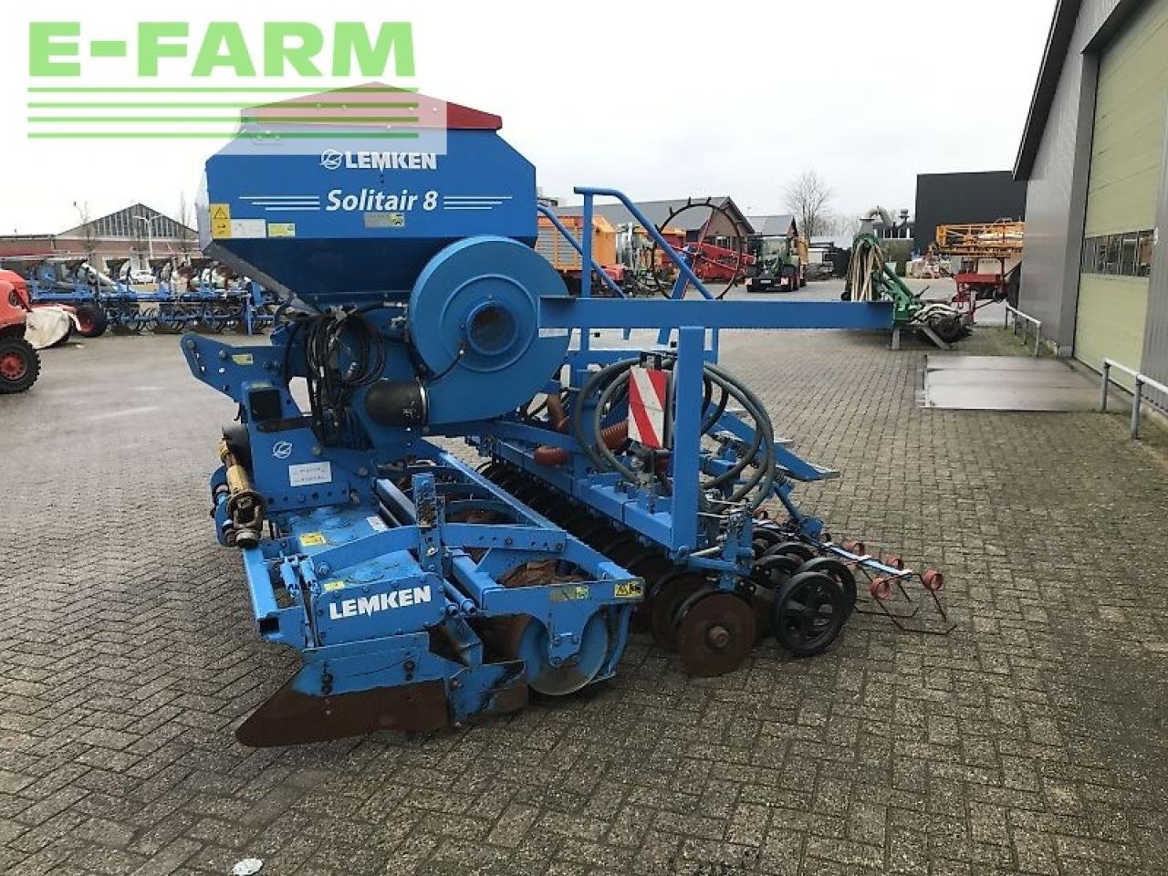 Drillmaschine typu Lemken solitair 8/300 + zirkon 10/300, Gebrauchtmaschine w gg VEGHEL (Zdjęcie 8)