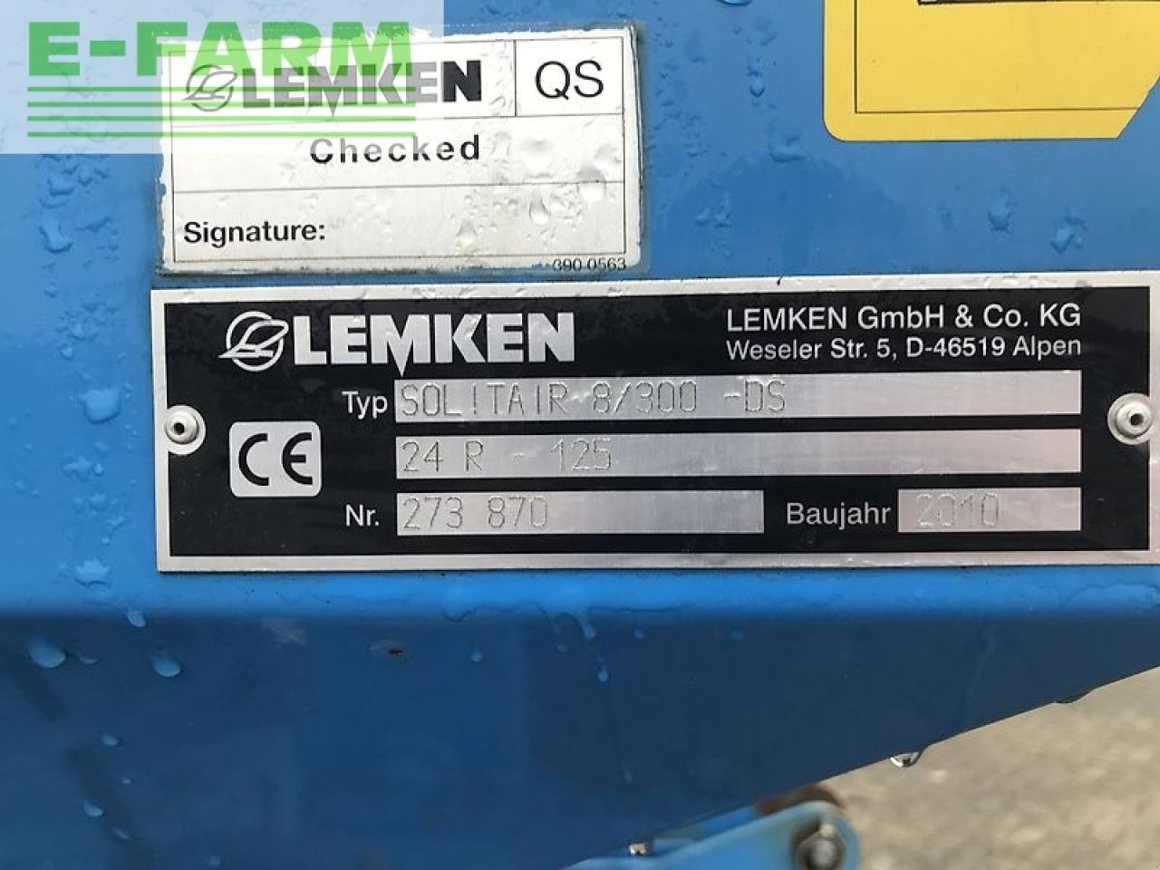 Drillmaschine του τύπου Lemken solitair 8/300 + zirkon 10/300, Gebrauchtmaschine σε gg VEGHEL (Φωτογραφία 22)