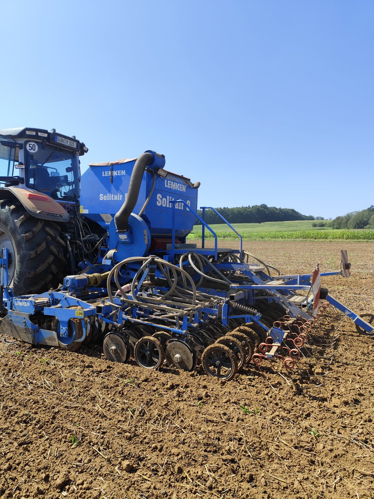 Drillmaschine des Typs Lemken Solitair 9/400 K, Gebrauchtmaschine in Polsingen (Bild 1)