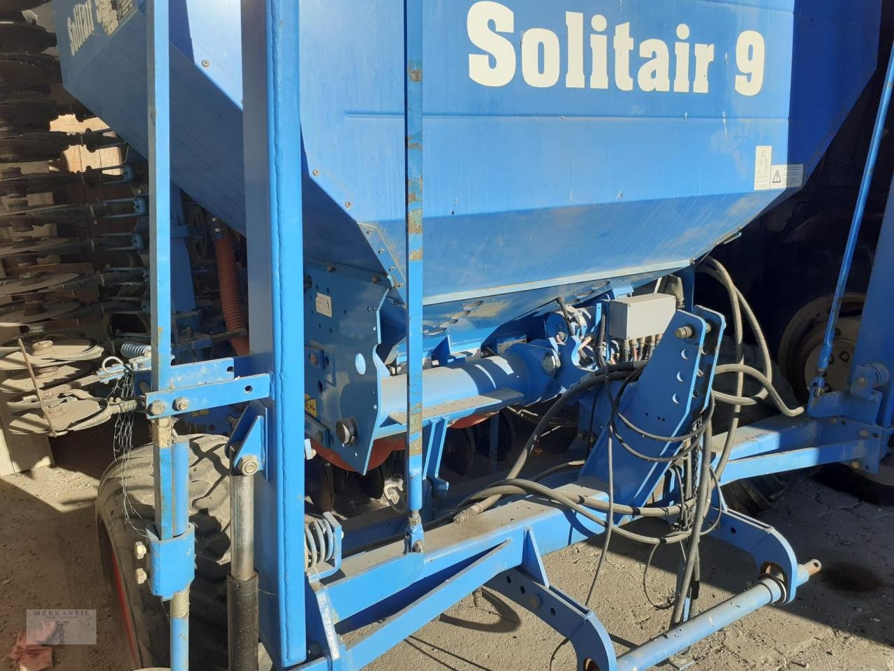 Drillmaschine Türe ait Lemken Solitair 9/600 KA-DS, Gebrauchtmaschine içinde Pragsdorf (resim 2)