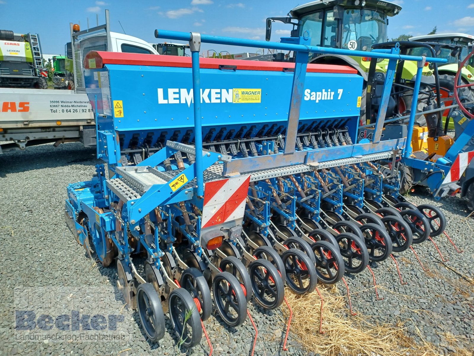 Drillmaschine του τύπου Lemken Zirkon 10/300 + Saphir 7/300, Gebrauchtmaschine σε Weimar-Niederwalgern (Φωτογραφία 3)