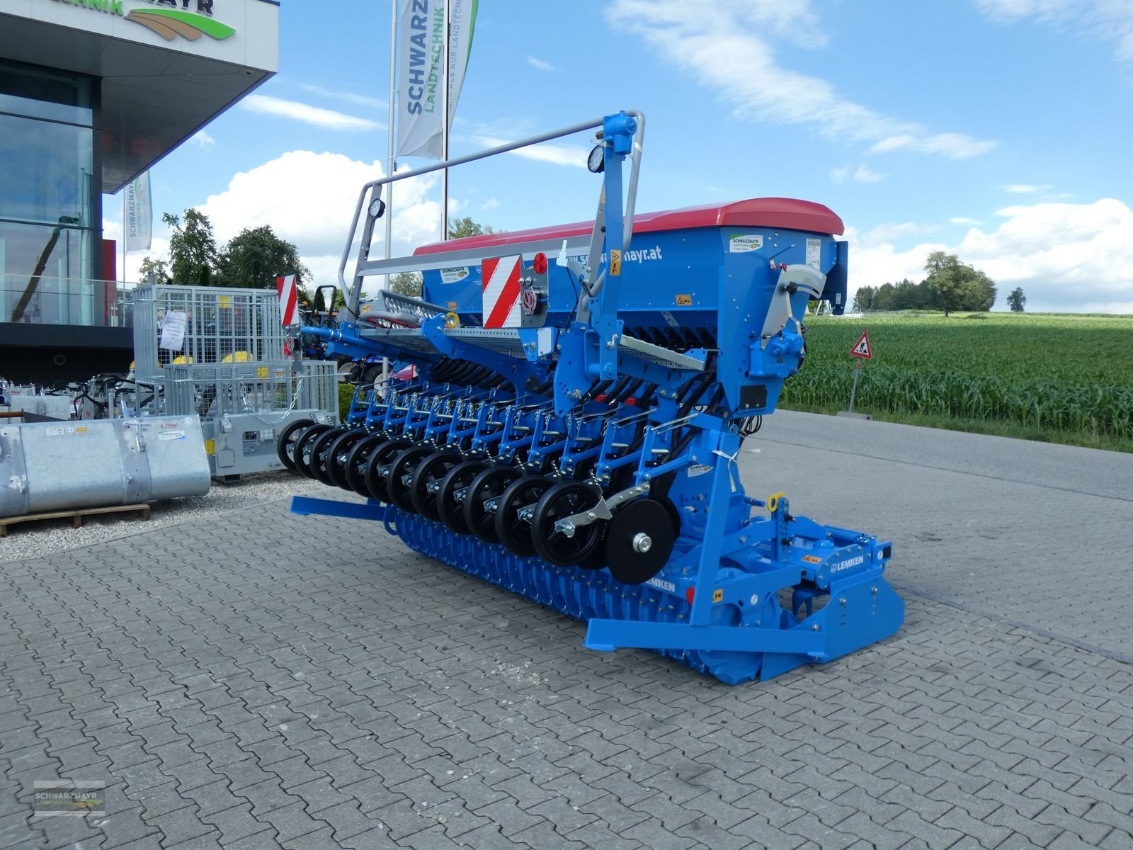 Drillmaschine typu Lemken Zirkon 8 + Saphir 9, Vorführmaschine w Aurolzmünster (Zdjęcie 4)