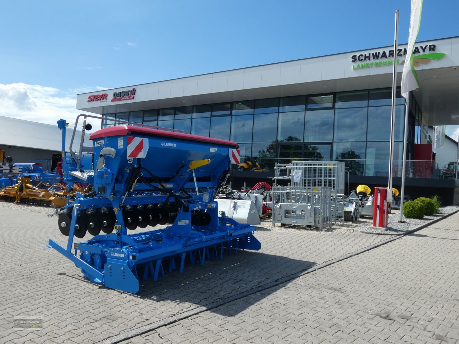 Drillmaschine typu Lemken Zirkon 8 + Saphir 9, Vorführmaschine w Aurolzmünster (Zdjęcie 1)