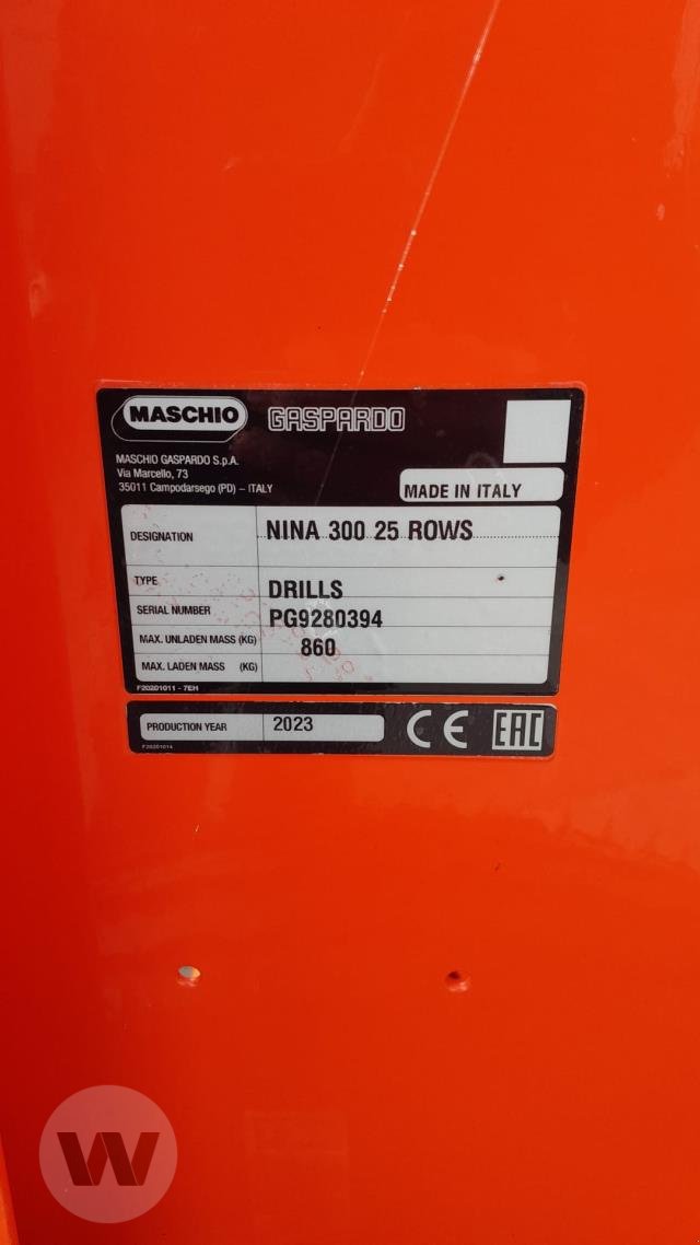 Drillmaschine типа Maschio Nina 30, Neumaschine в Börm (Фотография 4)