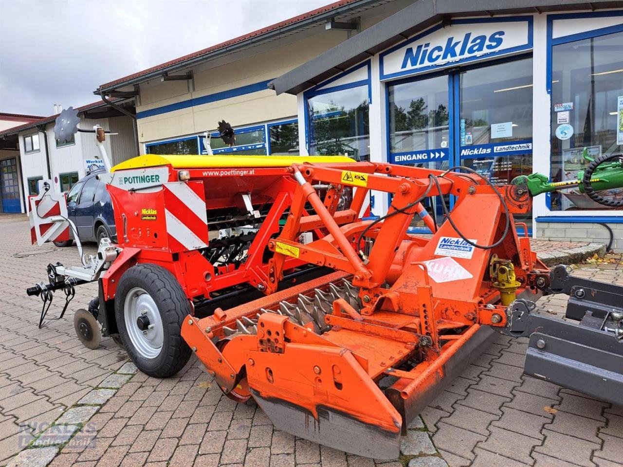 Drillmaschine van het type Pöttinger VITASEM 252, Gebrauchtmaschine in Schirradorf (Foto 5)