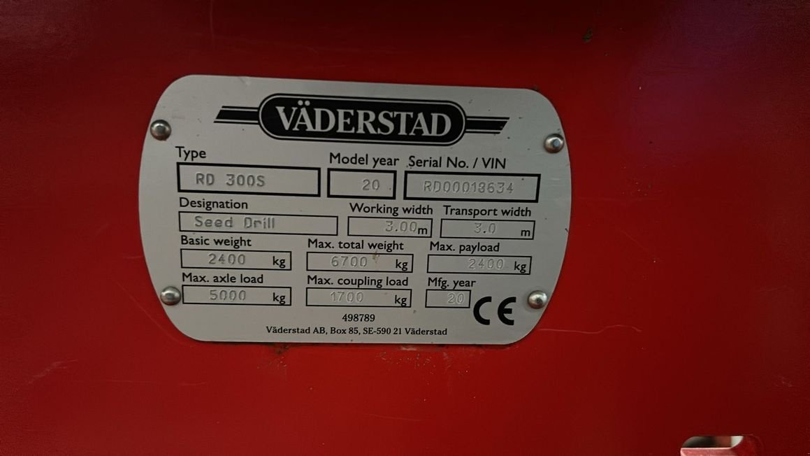 Drillmaschine του τύπου Väderstad Rapid 300 S, Gebrauchtmaschine σε MARKERSDORF (Φωτογραφία 14)