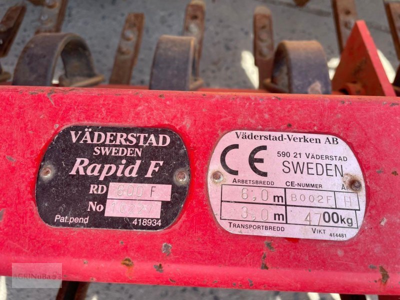 Drillmaschine a típus Väderstad Rapid 600 Agrilla, Gebrauchtmaschine ekkor: Prenzlau (Kép 20)