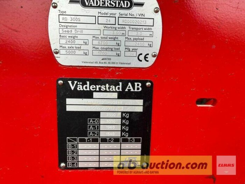 Drillmaschine van het type Väderstad RAPID RD 300S AB-AUCTION, Neumaschine in Hollfeld (Foto 12)