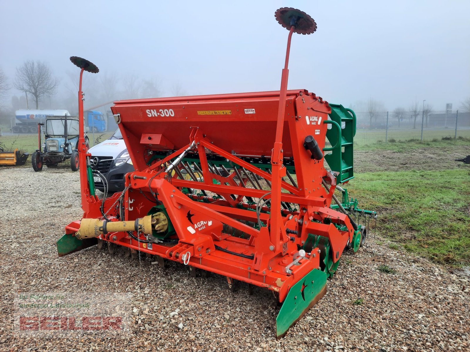 Drillmaschinenkombination of the type Agro-Masz ANA 30 + SN 300, Gebrauchtmaschine in Ansbach (Picture 2)