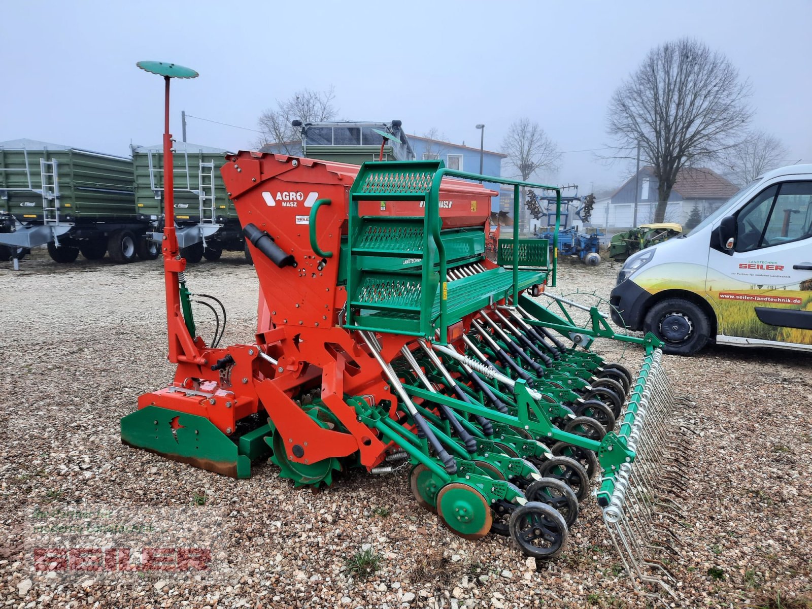 Drillmaschinenkombination of the type Agro-Masz ANA 30 + SN 300, Gebrauchtmaschine in Ansbach (Picture 5)