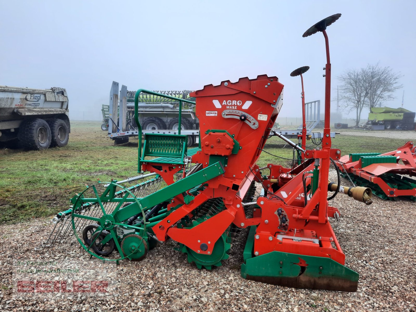 Drillmaschinenkombination of the type Agro-Masz ANA 30 + SN 300, Gebrauchtmaschine in Ansbach (Picture 8)