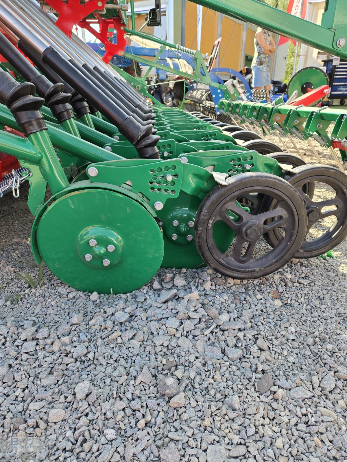 Drillmaschinenkombination van het type Agro-Masz Säkombination Kreiselegge ANA 30 + Sämaschine SN 301 Doppelscheibenschare, Neumaschine in Frontenhausen (Foto 10)