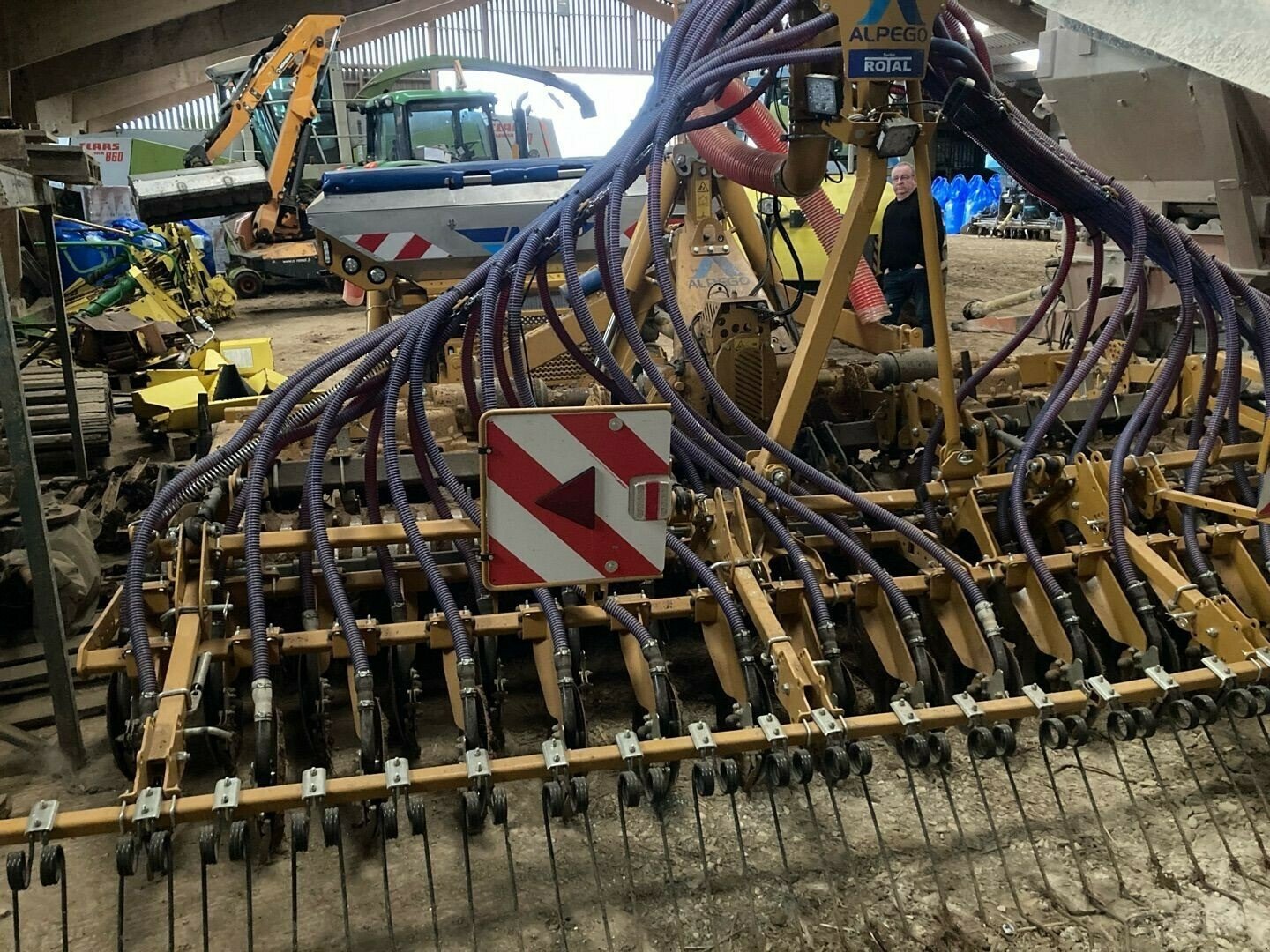 Drillmaschinenkombination a típus Alpego COMBINE SEMI AS PRO 450+DKP, Gebrauchtmaschine ekkor: PONTIVY (Kép 5)