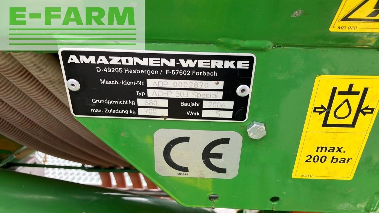 Drillmaschinenkombination del tipo Amazone Ad-P 303 Special+ KE 303, Gebrauchtmaschine en REDLHAM (Imagen 10)