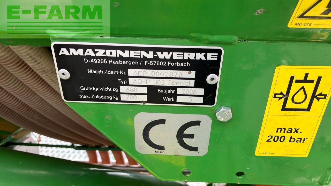 Drillmaschinenkombination du type Amazone Ad-P 303 Special+ KE 303, Gebrauchtmaschine en REDLHAM (Photo 10)