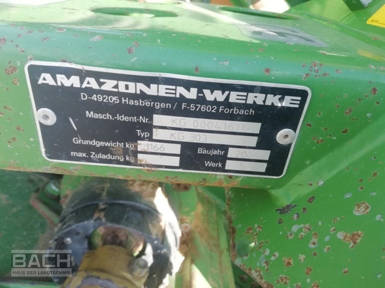 Drillmaschinenkombination του τύπου Amazone AD P 303 SPECIAL KG 303, Gebrauchtmaschine σε Boxberg-Seehof (Φωτογραφία 7)