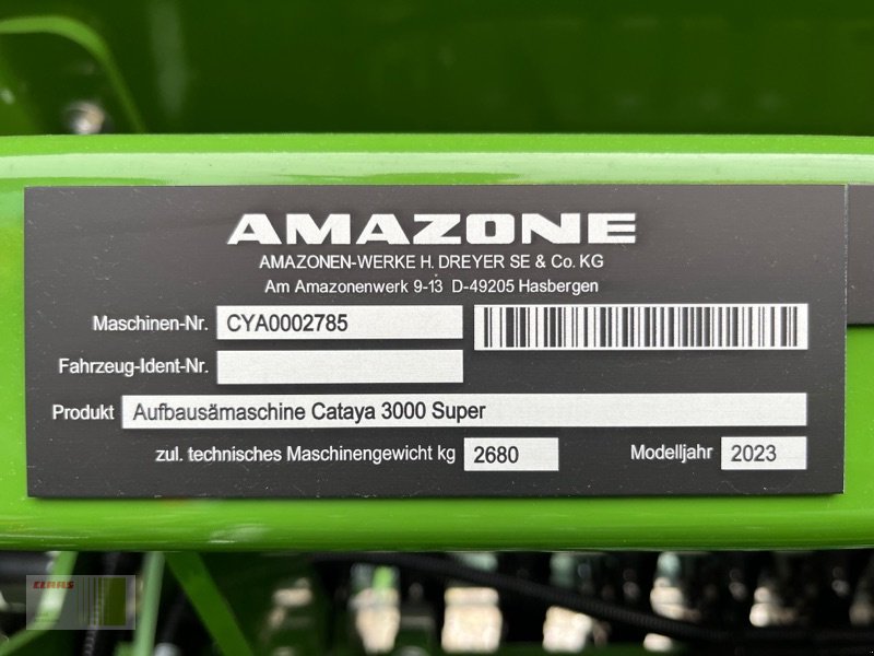 Drillmaschinenkombination от тип Amazone Cataya 3000 Super, Neumaschine в Risum-Lindholm (Снимка 6)