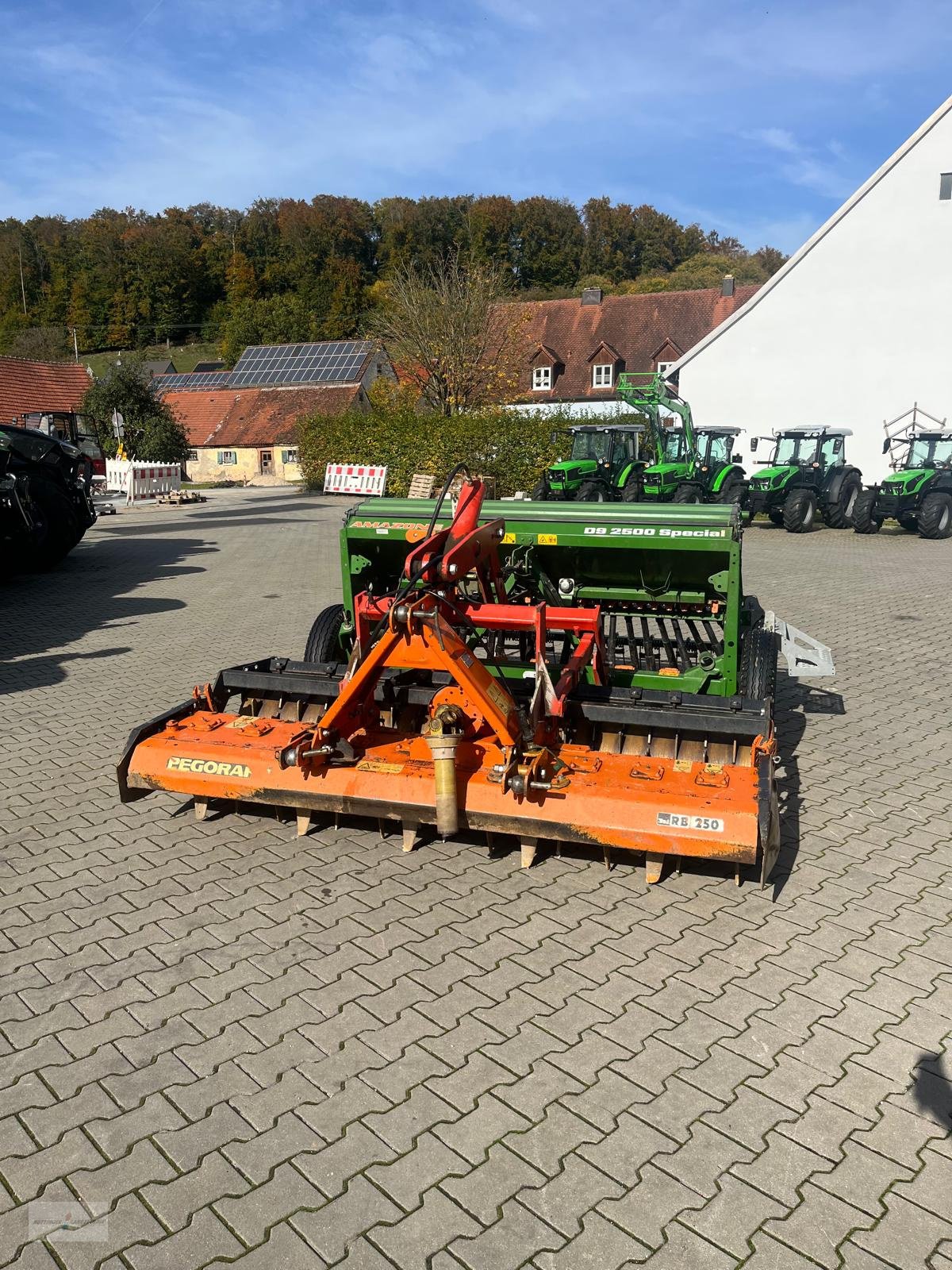 Drillmaschinenkombination Türe ait Amazone D9 2500 Special, Gebrauchtmaschine içinde Treuchtlingen (resim 6)