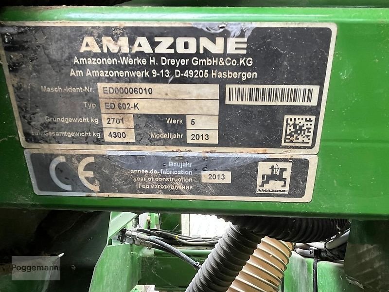 Drillmaschinenkombination del tipo Amazone ED 602, Gebrauchtmaschine en Bad Iburg - Sentrup (Imagen 17)