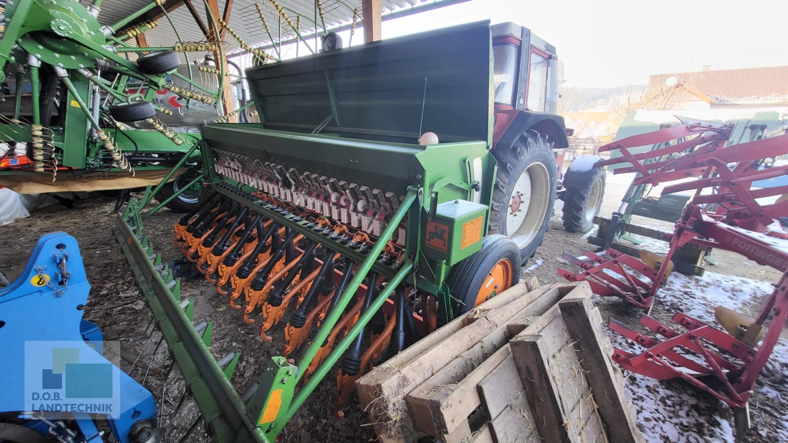 Drillmaschinenkombination van het type Amazone HRB302D mit Amazone D8/30 Spezial, Gebrauchtmaschine in Langweid am Lech (Foto 5)