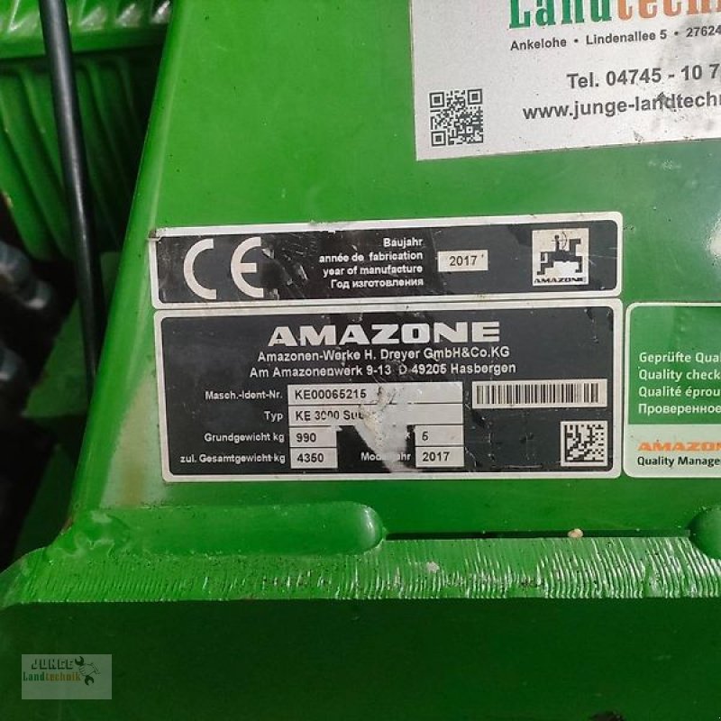 Drillmaschinenkombination типа Amazone KE 3000 Super mit AD 3000 Super, Gebrauchtmaschine в Geestland (Фотография 8)