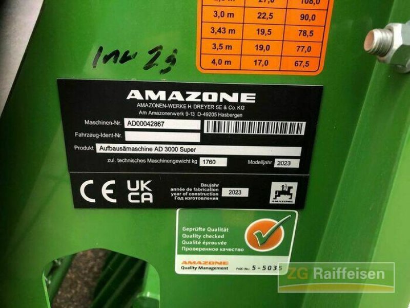 Drillmaschinenkombination του τύπου Amazone KE 3002-150 Anbaukreis, Gebrauchtmaschine σε Bühl (Φωτογραφία 11)