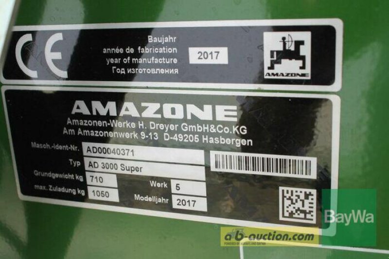 Drillmaschinenkombination du type Amazone KE 303 + AD 3000 SUPER, Gebrauchtmaschine en Straubing (Photo 13)