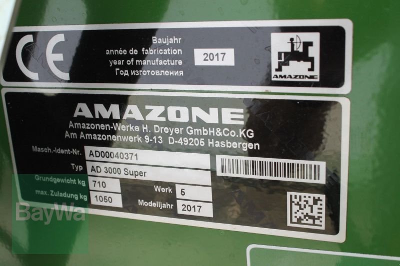 Drillmaschinenkombination typu Amazone KE 303 + AD 3000 SUPER, Gebrauchtmaschine v Straubing (Obrázek 13)